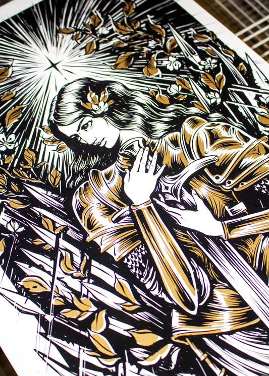 Serigrafía - Guerrera