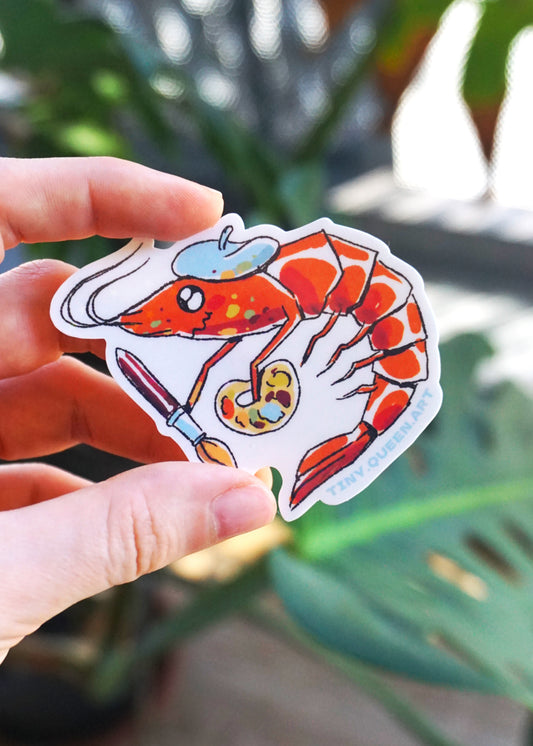 Stickers Camarones profesionales