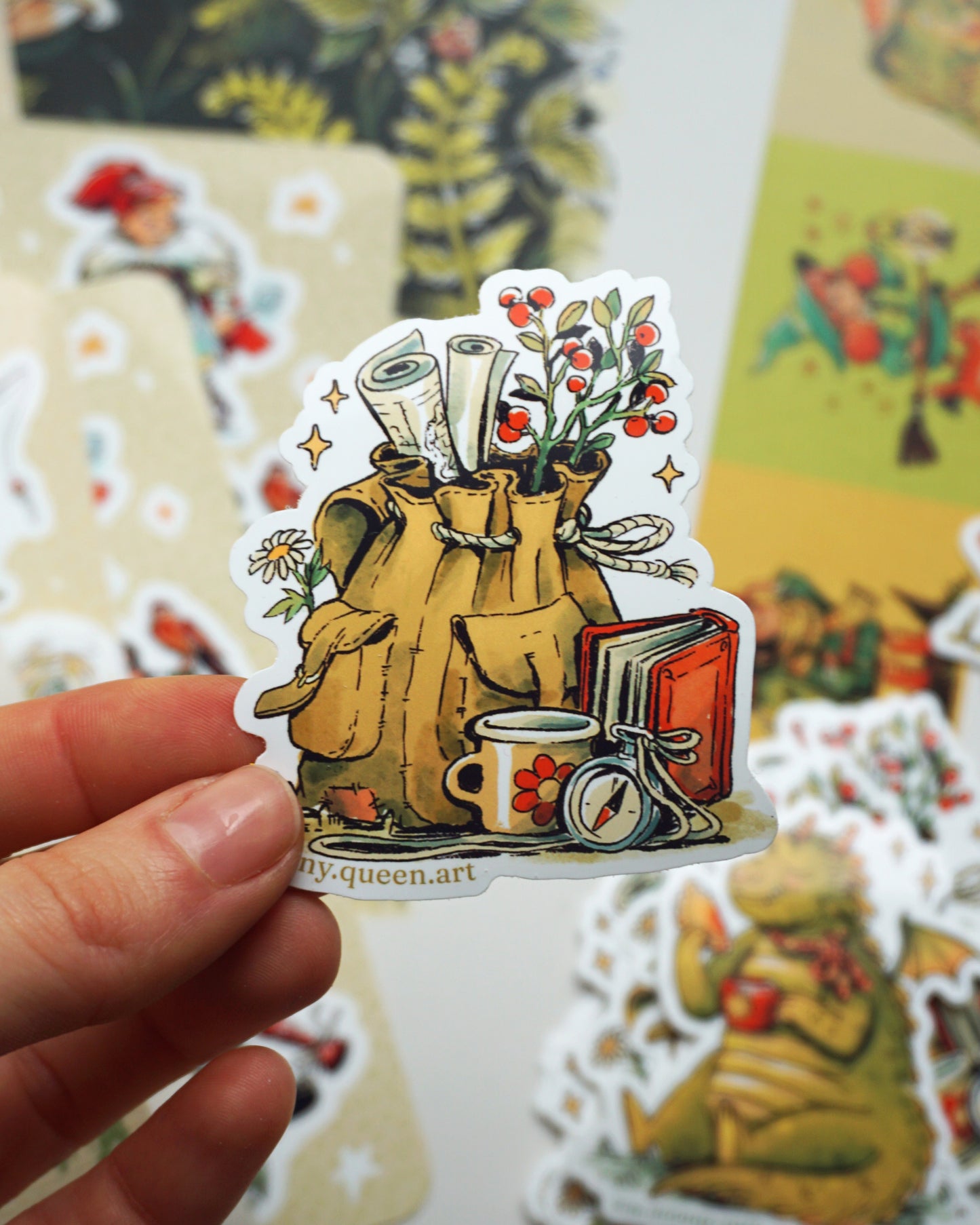 Stickers Pequenxs Aventurerxs