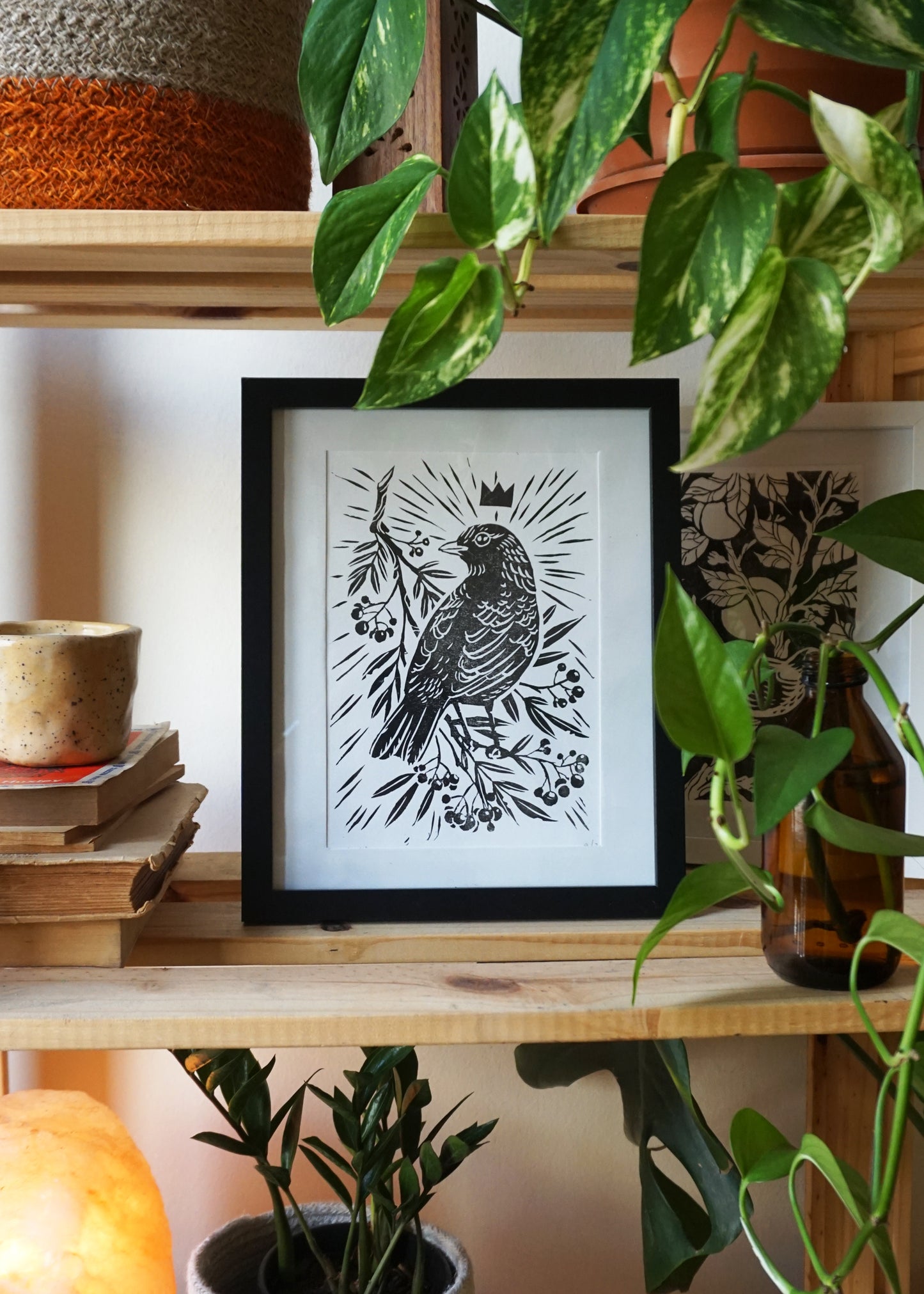 Grabado #1 - Bird King