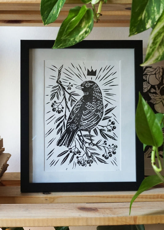 Grabado #1 - Bird King
