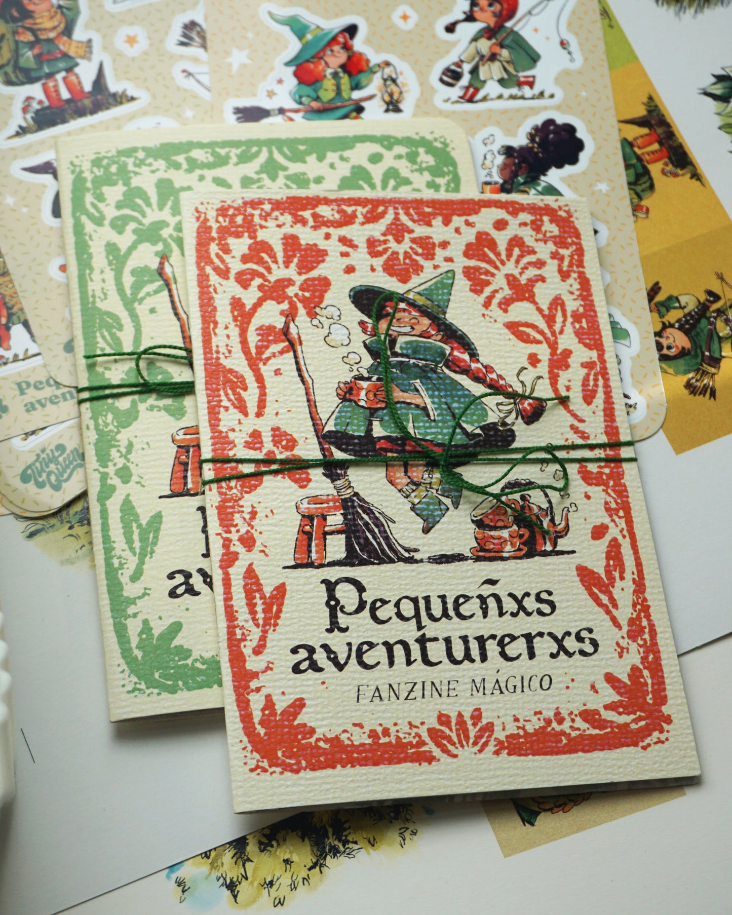 Pequeñxs aventurerxs - fanzine mágico