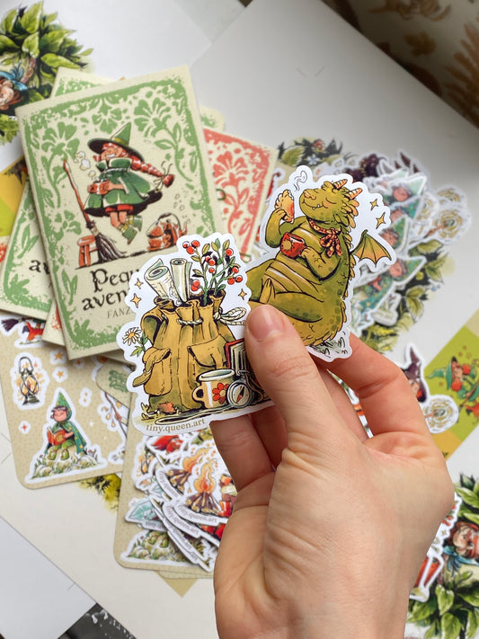 Stickers Pequenxs Aventurerxs