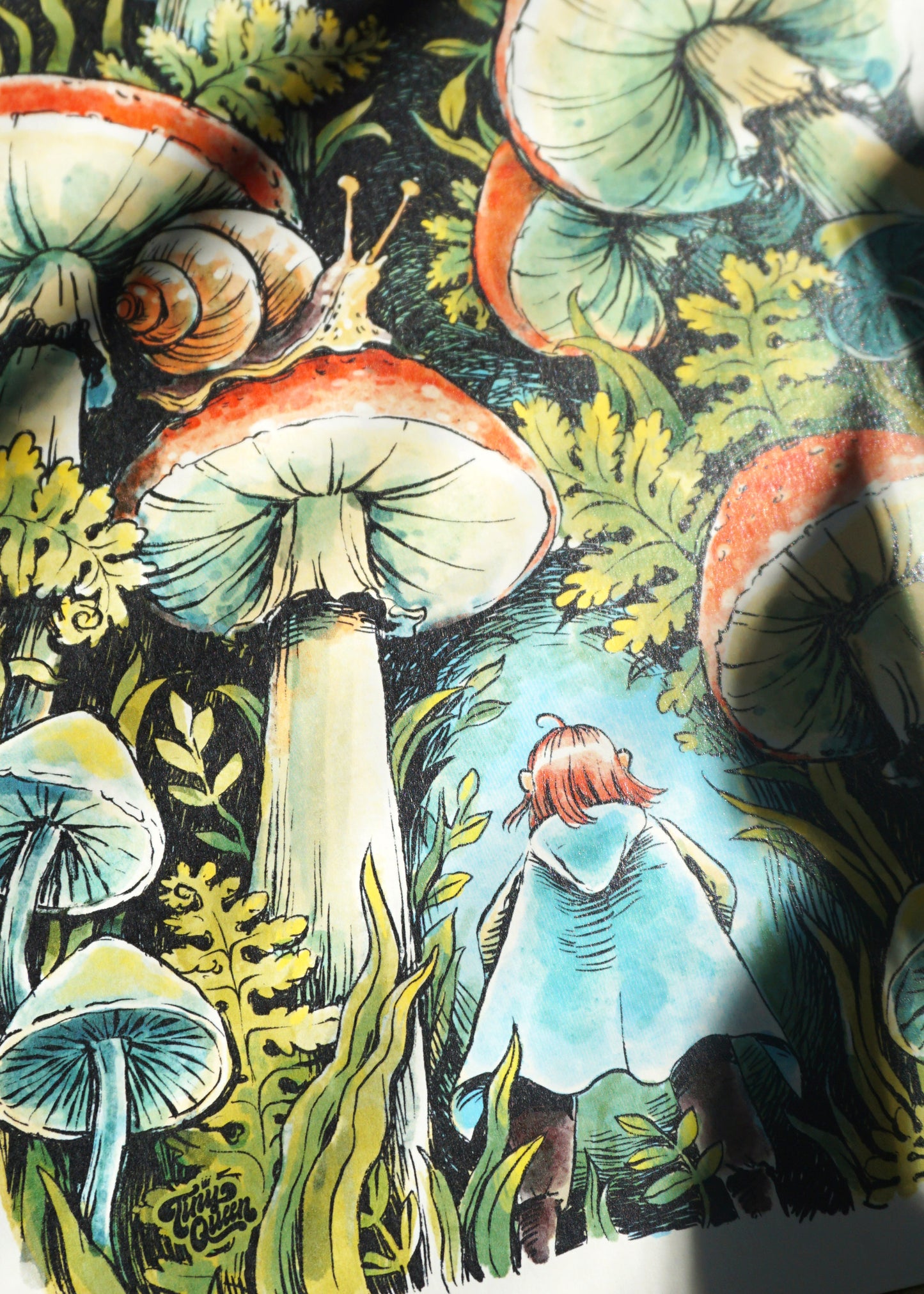 Print | Marta and the Mushroom kingdom