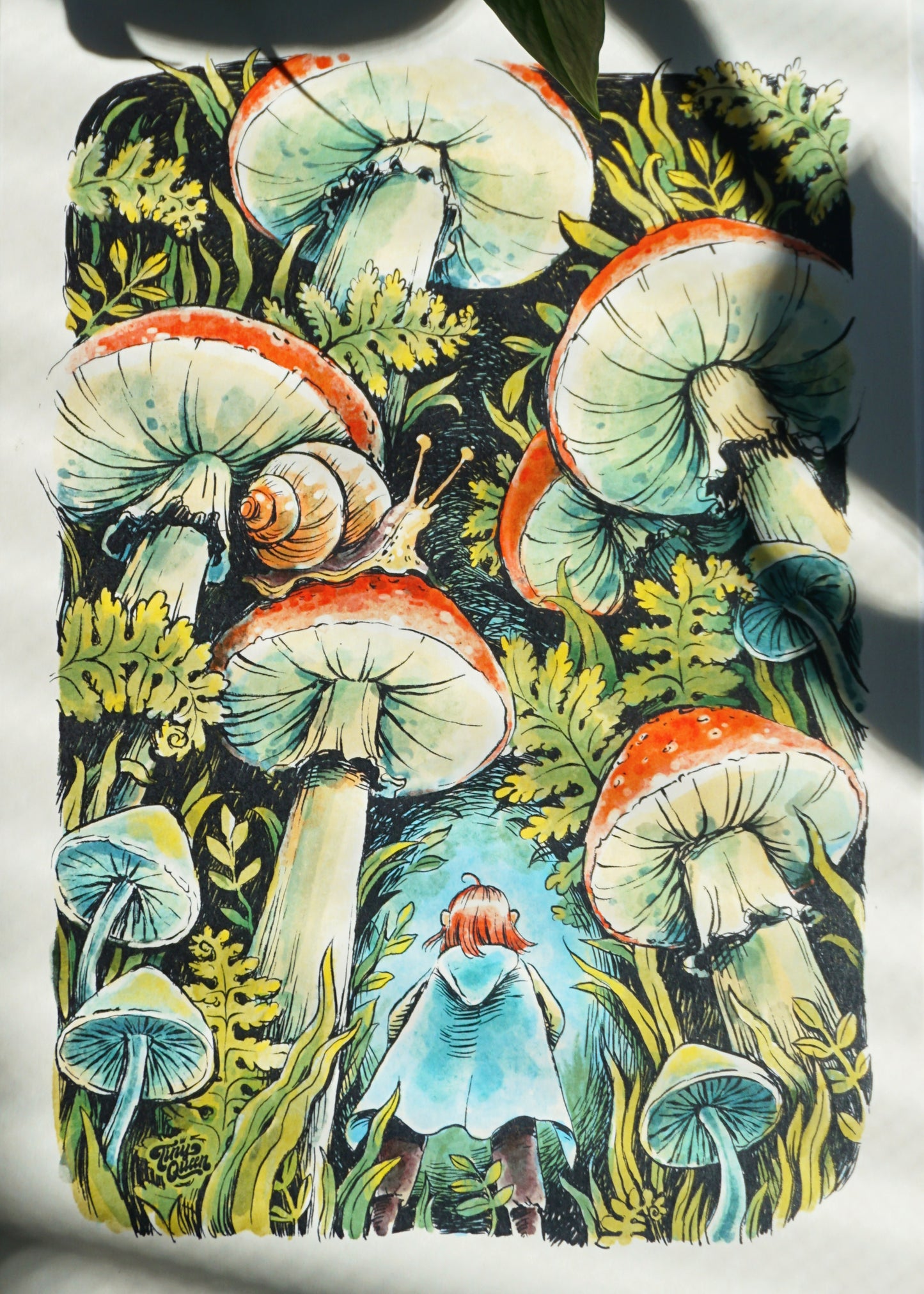 Print | Marta and the Mushroom kingdom