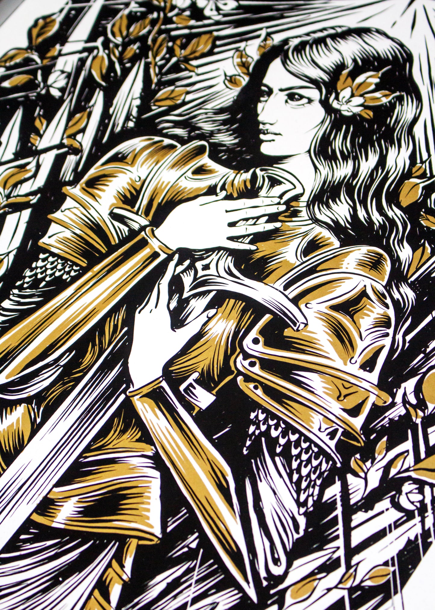 Serigrafía - Guerrera