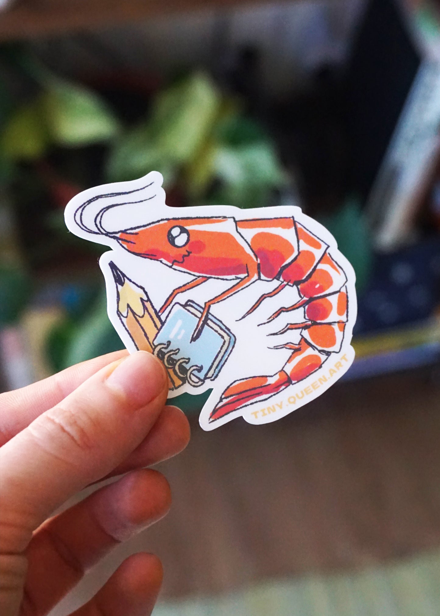 Stickers Camarones profesionales