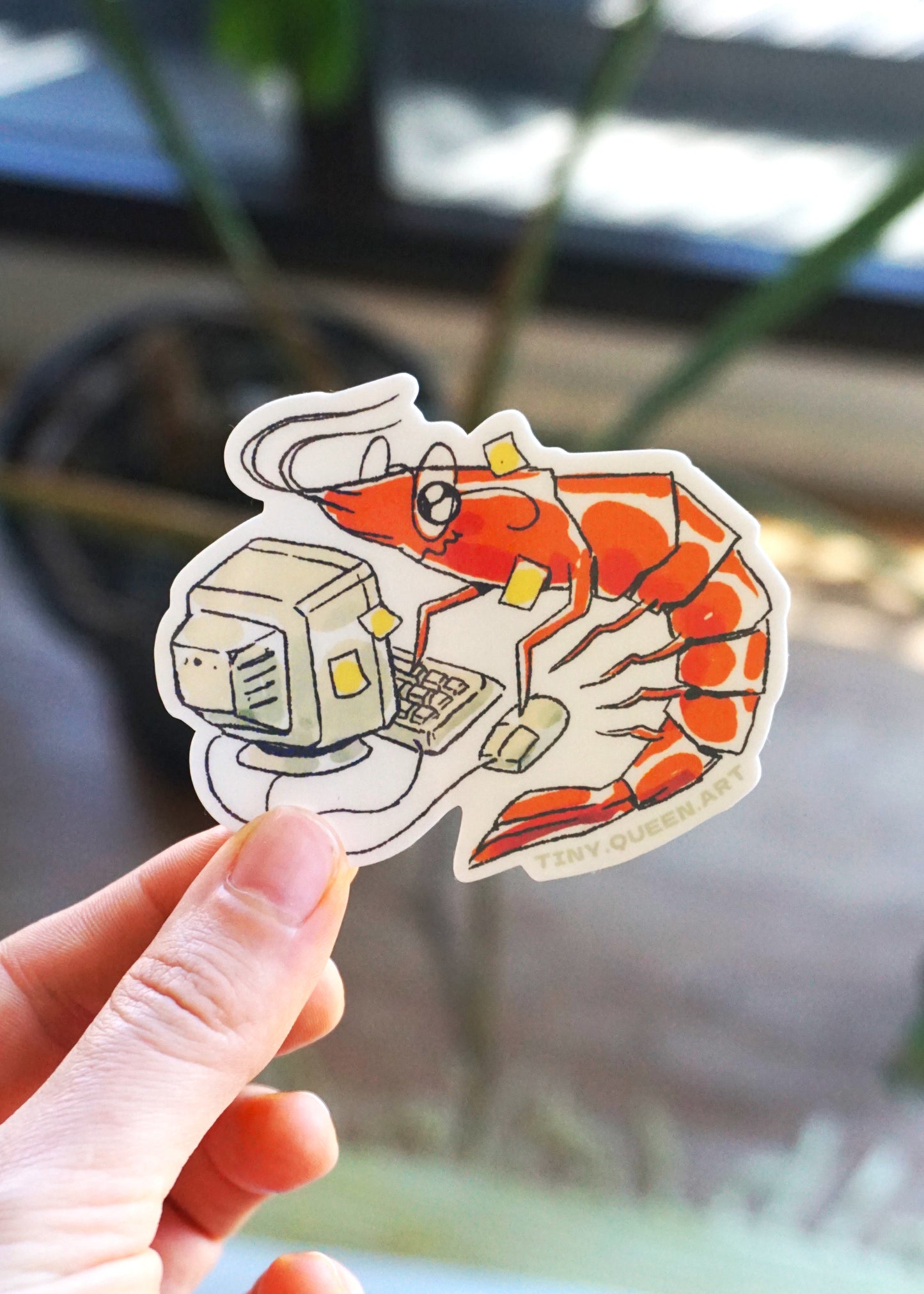 Stickers Camarones profesionales
