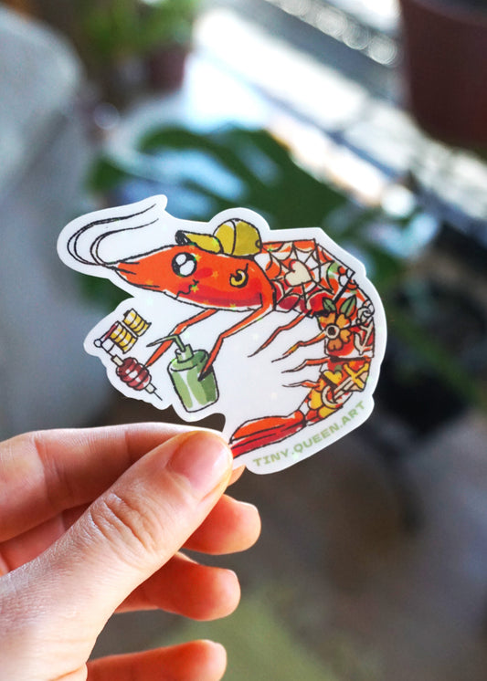 Stickers Camarones profesionales